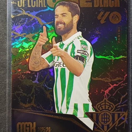 Panini Megacracks La Liga 2025/26 Isco Special One Black card like new