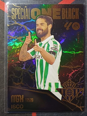 Panini Megacracks La Liga 2025/26 Isco Special One Black card like new