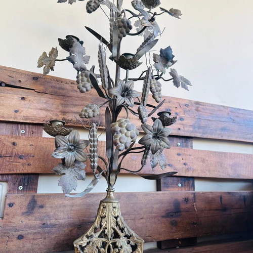 Antique candlestick used