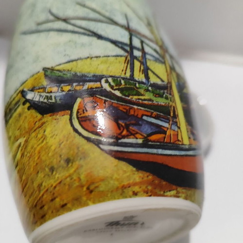 Thun porcelain mugs like new, set of 6
