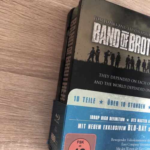 Band of Brothers BluRay Steel Case like new