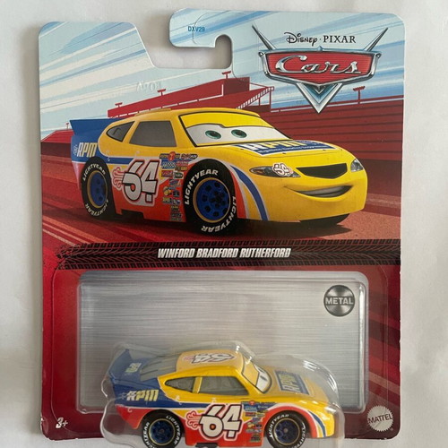 Disney Cars Winford Bradford Rutherford toy car Mattel 2021 sealed