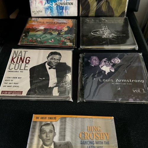 7 CD jazz σαν καινούργια, πακέτο