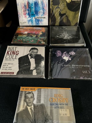 7 CD jazz σαν καινούργια, πακέτο