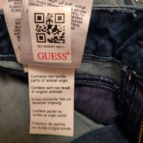Guess skinny jeans with strass and studs new, size XS