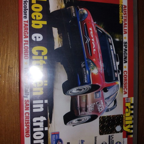 Loeb e Citroen in Trionfo Rally Sprint DVD new 2005