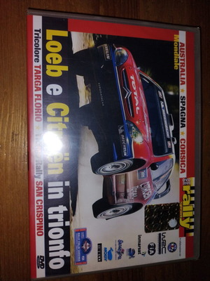 Loeb e Citroen in Trionfo Rally Sprint DVD καινούργιο 2005