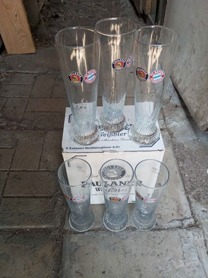 Bayern Munich Glasses set of 6, new