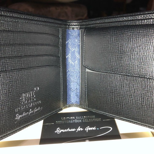 Montblanc Meisterstück UNICEF 4cc wallet new, black