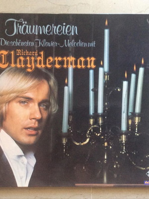 Richard Clayderman Träumereien LP, κλασικές μελωδίες πιάνου