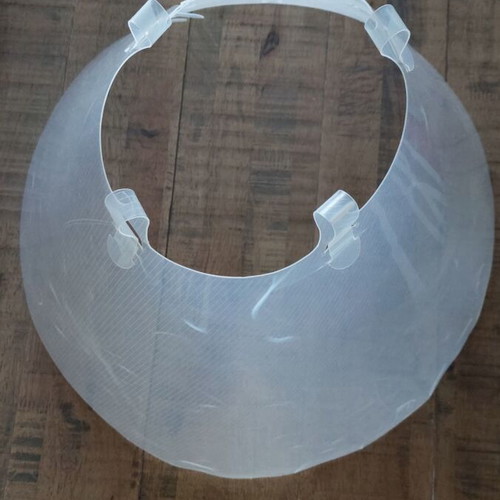 Plastic cone for large dog used