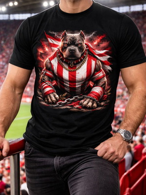 Olympiacos Pitbull T shirt new