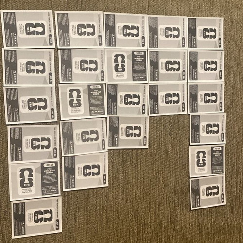 World Cup stickers new availability