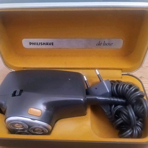Philishave deluxe shaver like new, collectible