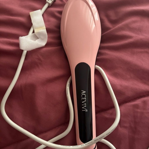 Electric hairbrush like new, ideal for straightening