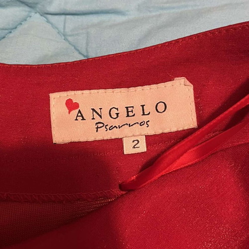 Mini skirt and bustier set like new, red