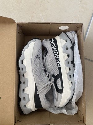 On Running Cloudmonster 3 athletic shoes new, size 42, grey