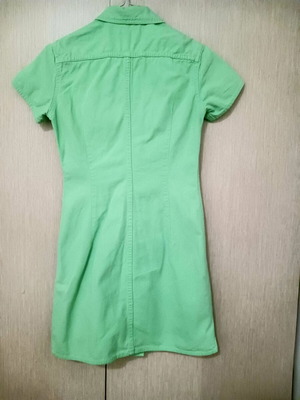 Benetton green dress XXS