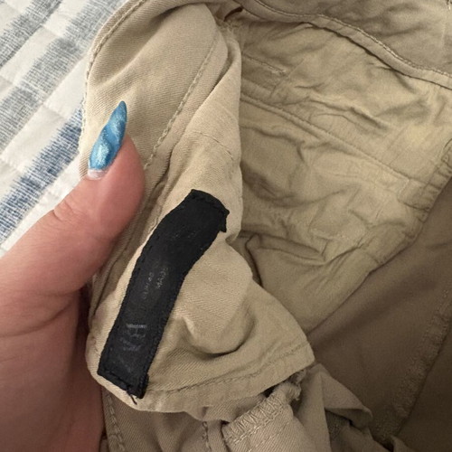 Zara men's pants beige large set of 2 like new