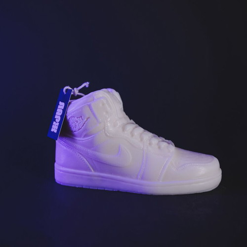 Nike AJ1 sneaker candle made to order, handmade soy wax