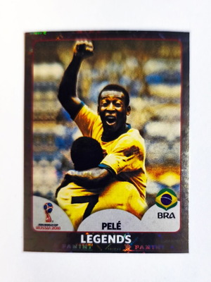 Panini FIFA World Cup Russia 2018 Pele Legends sticker like new