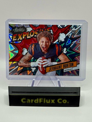 Κάρτα 2024 Panini Absolute Jermaine Burton RC Explosive Case Hit SSP σαν καινούργιο