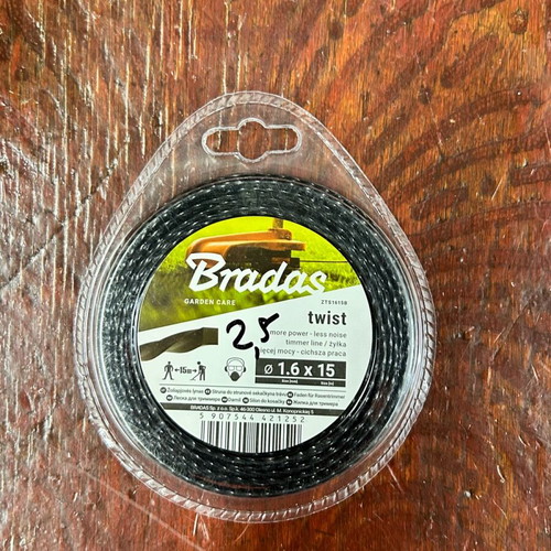 Twist trimmer line 1.6 mm 15 meters new