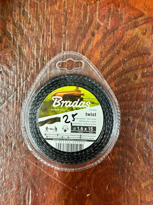 Twist trimmer line 1.6 mm 15 meters new