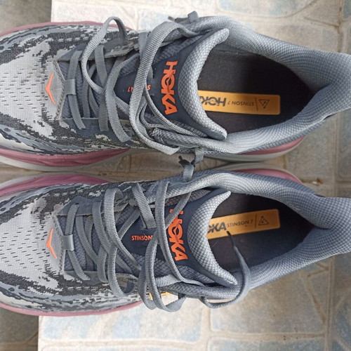 Hoka Stinson 7 Trail Running Shoes like new, size 45
