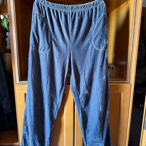 Velvet dark gray sweatpants new