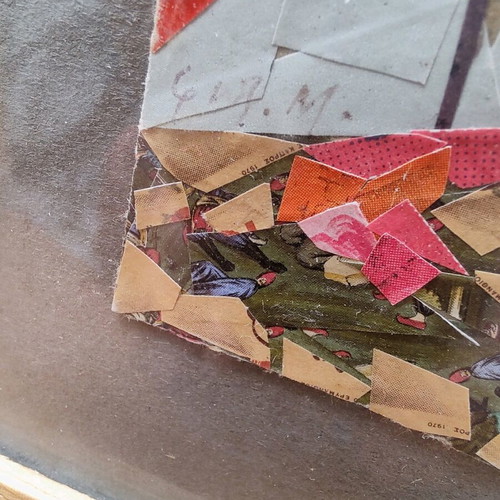 Two collages by Mimis Fotopoulos like new