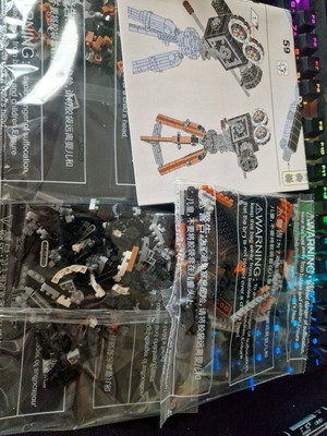 Cine Camera building blocks new, 593 pieces