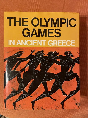 Δερματόδετο βιβλίο Σαν καινούργιο με θέμα τους Ολυμπιακούς αγώνες