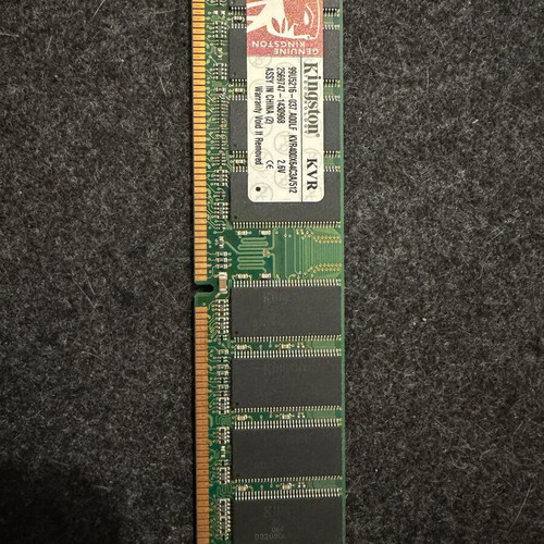 Kingston 512MB DDR1 400MHz RAM used for retro desktop PCs