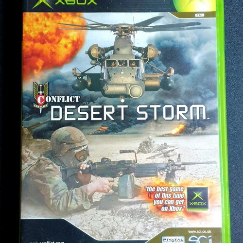 Conflict Desert Storm Microsoft Xbox Original used