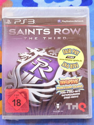 Saints Row: The Third Professor Genki Edition PS3 new, action open-world