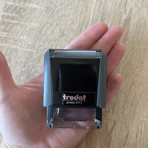 Trodat Printy 4911 stamp like new