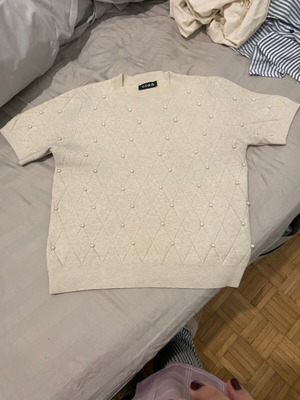 Pullover new, beige, size S