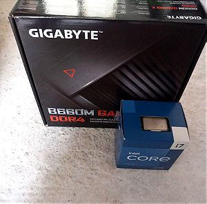 Gigabyte B660M GAMING X DDR4 motherboard Intel B660 LGA 1700 micro ATX + Intel Core i7-13700 Box