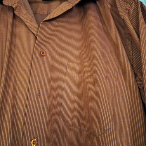 Men's shirt brick red like new, size XL