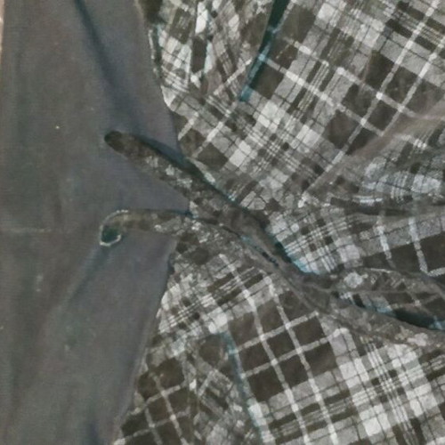 Wide plaid corduroy pants used, size S, Salina