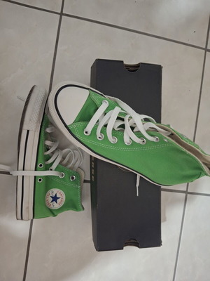Converse All Star πράσινα αθλητικά παπούτσια μέγεθος 35