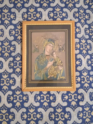 Religious icon slightly used