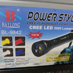 Flashlight with 4 colors new