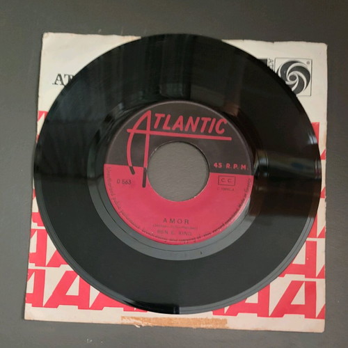 Ben E. King I (Who Have Nothing) / Amor 7" used, 1963 Greek edition