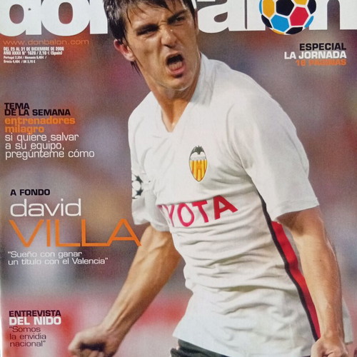 Don Balon magazine issue 25-31/12/2006 like new with Levante poster