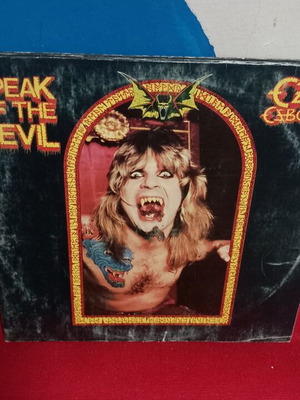 Ozzy Osbourne Speak of the Devil βινύλιο μεταχειρισμένο, metal