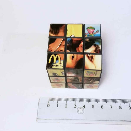 Rubiks Cube McDonalds Amita Fun used plastic cube