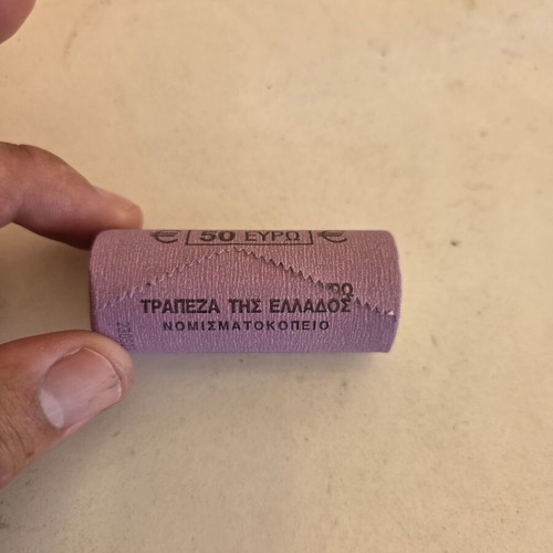 Roll of 25 commemorative 2 euro coins 100 Years from Maria Callas' Birth