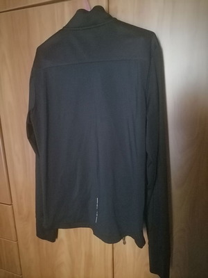 Men's black athletic jacket, size Small